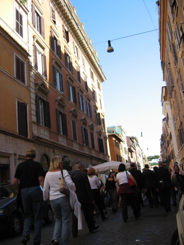 street with food