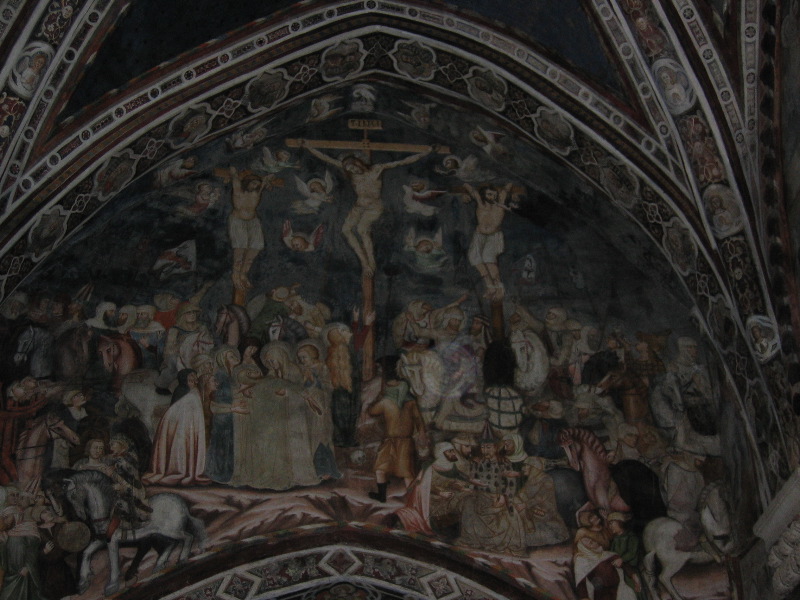 Chapel Artwork at San Benedetto Monastery
