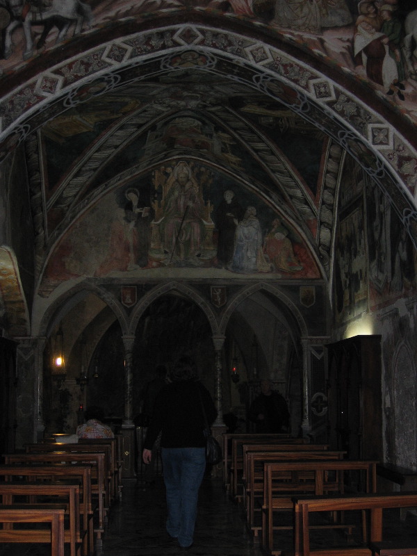 Chapel Artwork at San Benedetto Monastery